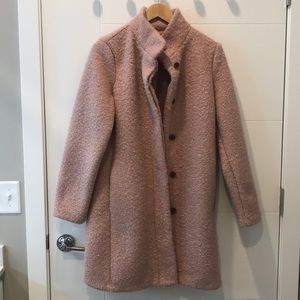 Blush Pink Winter Coat